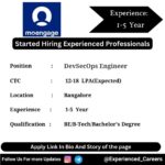 MoEngage Off-Campus Drive 2024 Hiring Experienced Candidates for DevSecOps Engineer